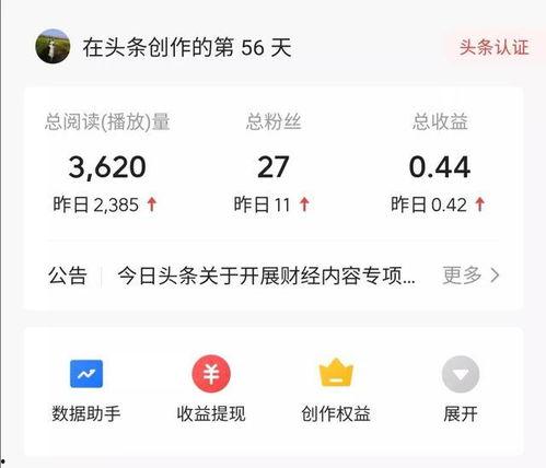 下跌今日头条收益,揭秘背后原因与应对策略
